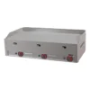 Plaque de cuisson 97x48 à gaz chrome durable combinée TOP FTHRC 90 G - Redfox