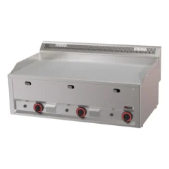 Plaque de cuisson 97x48 à gaz chrome durable combinée sans soubassement FTHRC 90 GL - Redfox