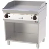 Plaque de cuisson 80x51 à gaz chromée lisse avec soubassement FTHC 70/80 G - Redfox