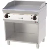 Plaque de cuisson 80x51 à gaz nervurée avec soubassement FTR 70/80 G - Redfox