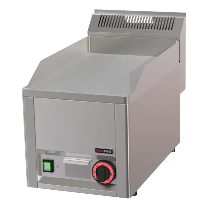 Plaque de cuisson 32x48 électrique chrome durable lisse sans soubassement 230 V FTHC 30 EL - Redfox