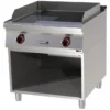Plaque de cuisson 71x65 électrique chromée combinée avec soubassement 400 V FTHRC 90/80 E - Redfox
