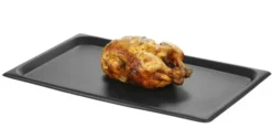 Plaque de four avec revêtement antiadhésif CONVECTOMAT ROAST, GN 1/1, Noir, 530x325x(H)17mm - Hendi