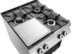 Plaque de Mijotage/grill Lisse en Fonte - Bartscher