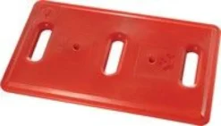 Plaque Eutectique Chaude GN 1/1 Rouge - L2G