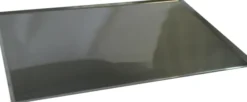 Plaque Inox 600*400 Bords Pinces - L2G