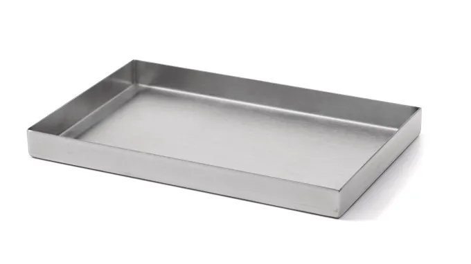 Plaque Inox de Présentation 22 x 14 cm - Pujadas