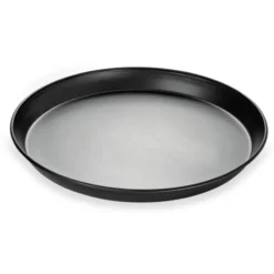 Plaque à pizza en Tôle d'acier H 25 mm Ø 240 mm - Lot de 10 - Was Germany