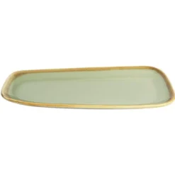 Plat couleur mousse Kiln Olympia 335 mm - Lot de 4