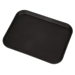 Plateau Antidérapant Noir Fibre de Verre 457 mm Camtread - Cambro