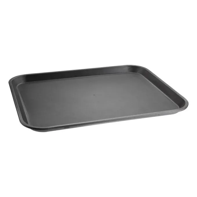 Plateau antidérapant noir Kristallon 405 x 305 mm