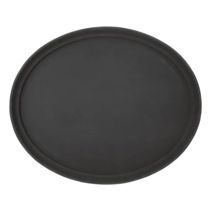 Plateau Anti-Dérapant Ovale 685 x 560 mm - Kristallon