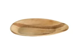 Plateau bateau en feuille de palmier 31 x 17 cm - 100 unités - Betik