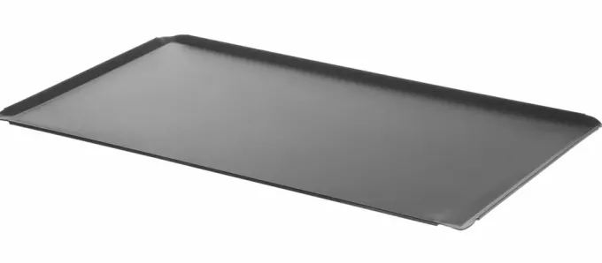 Plateau de cuisson avec revêtement antiadhésif CONVECTOMAT BAKE, GN 1/1, Noir, 530x325x(H)10mm - Hendi