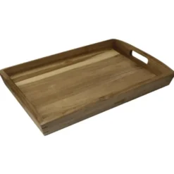 Plateau de service en acacia 510 x 350 x 70 mm - Olympia