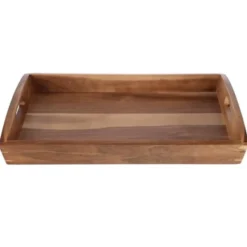 Plateau de service en acacia 510 x 350 x 70 mm - Olympia