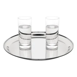 Plateau de service rond inox - Olympia 305mm