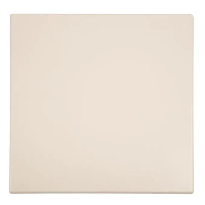Plateau de table carré blanc 600 mm - Bolero