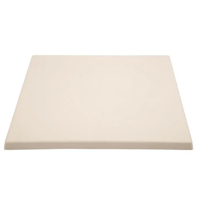Plateau de table carré blanc 600 mm - Bolero