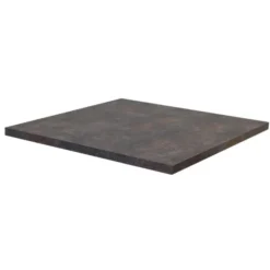 Plateau de Table Carré Tavola 60X60 Underground Rouille - Ligne CHR