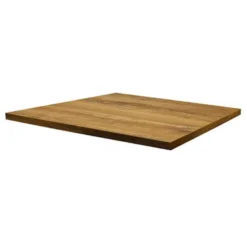 Plateau de Table Carré Tavola 70X60 Rovère Slavona - Ligne CHR