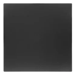 Plateau de Table d'Extérieur Carré Noir Mat 700 mm - Bolero