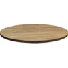 Plateau de Table Intérieur Tavola Ø110 Rovère Slavona - Ligne CHR