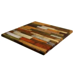 Plateau de Table Restaurant Werzalit 60X70 Plancha Rouge - Ligne CHR