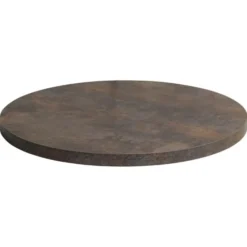 Plateau de Table Rond Tavola Ø60 Underground Rouille - Ligne CHR