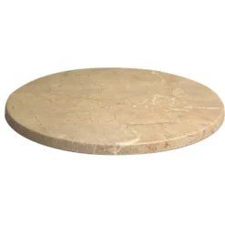 Plateau de Table Werzalit Ø60 Marbre Beige - Ligne CHR