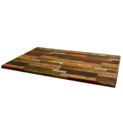 Plateau de Table Werzalit 110X70 Plancha Rouge - Ligne CHR
