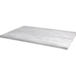 Plateau de Table Werzalit 110X70 Ponderosa Blanc - Ligne CHR
