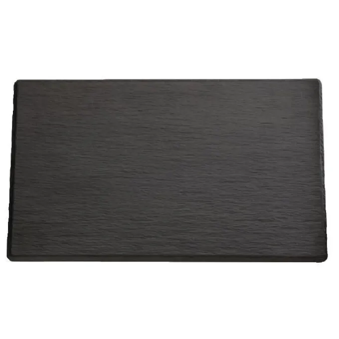 Plateau en mélamine imitation ardoise APS GN 1/2