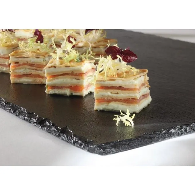 Plateau en Mélamine Imitation Ardoise GN 1/1 - APS