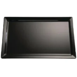 Plateau en mélamine Pure noir GN 1/2 - APS