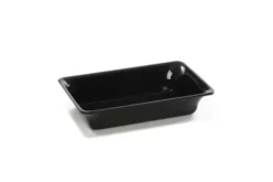 Plateau en Plexiglas gastronorme GN 1/4 265x162x50mm Noir - Matériel CHR Pro