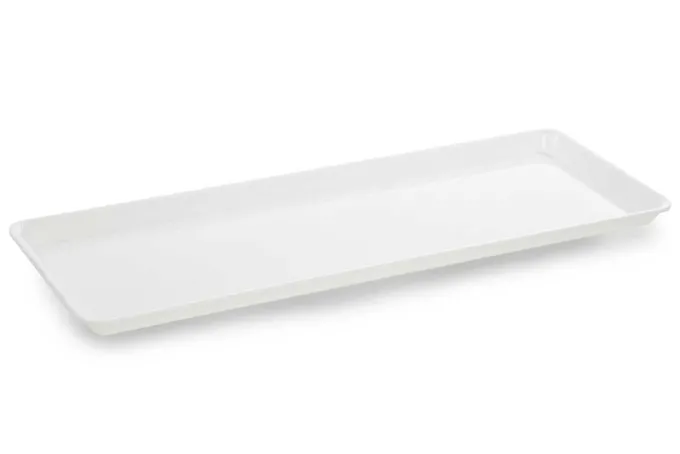 Plateau en Plexiglas gastronorme GN 2/5 530x210x17mm Blanc - Matériel CHR Pro