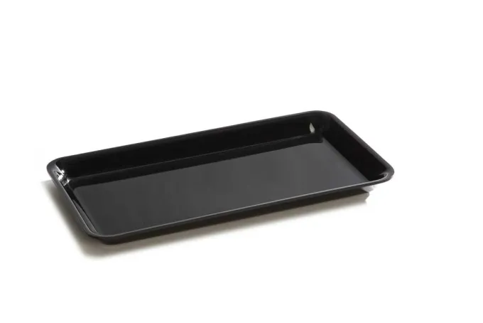 Plateau en Plexiglas gastronorme GN 1/3 325x176x17mm Noir - Matériel CHR Pro