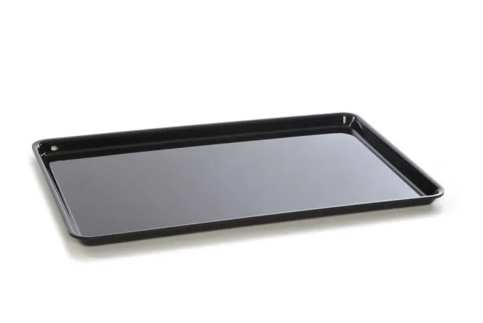 Plateau en Plexiglas gastronorme GN 1/1 530x325x17mm Noir - Matériel CHR Pro