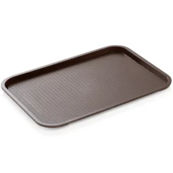 Plateau en Polypropylène brun L 415 mm l 310 mm H 20 mm - Was Germany