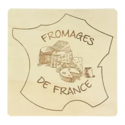 Plateau À Fromage Bois Carré Bosco 25X25 Lot de 20 - Créapak