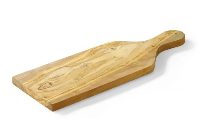 Plateau à fromage en bois d'olivier 400x140x(H)18mm - Hendi