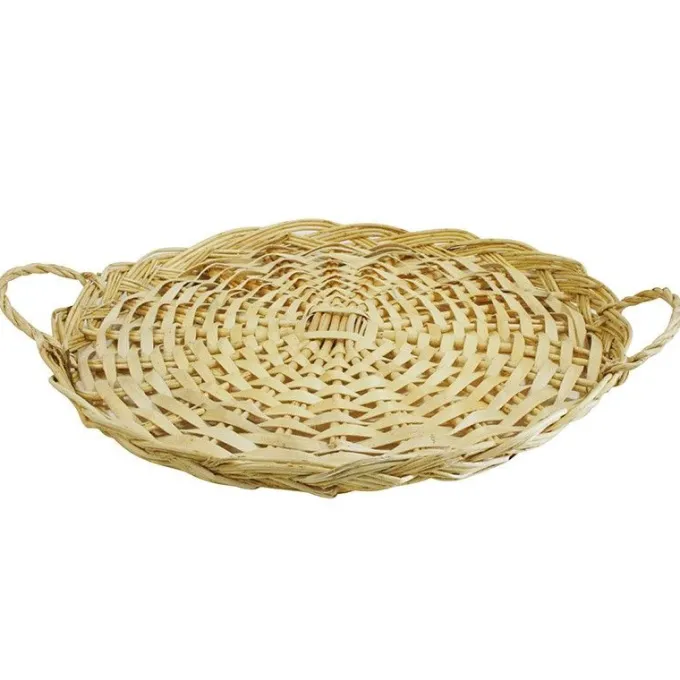 Plateau Osier Rondelet Ø40 Lot de 20 - Créapak
