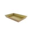 Plateau rectangle zinc Doria 35x25 cm - Lot de 20 - Créapak