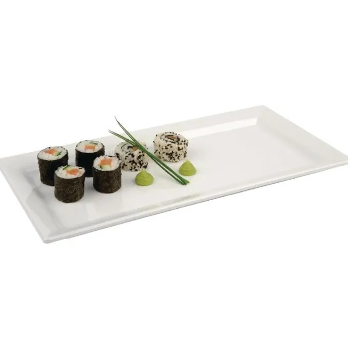 Plateau rectangulaire en mélamine Pure APS 355 mm