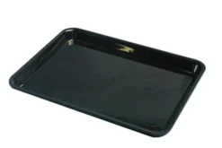 Plateau Rectangulaire en Plexiglass Noir - L2G - 282102N