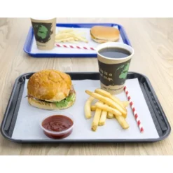 Plateau Self-Service Anthracite 340x450 mm - Olympia Kristallon