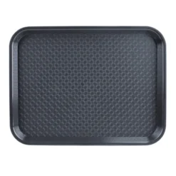 Plateau Self-Service Anthracite 340x450 mm - Olympia Kristallon