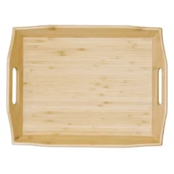 Plateau service de chambre bambou - Olympia 381 x 290 x 55 mm