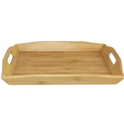 Plateau service de chambre bambou - Olympia 381 x 290 x 55 mm
